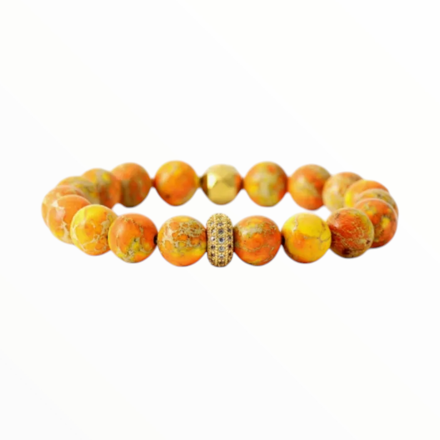 Natural Stone Beaded Bracelet