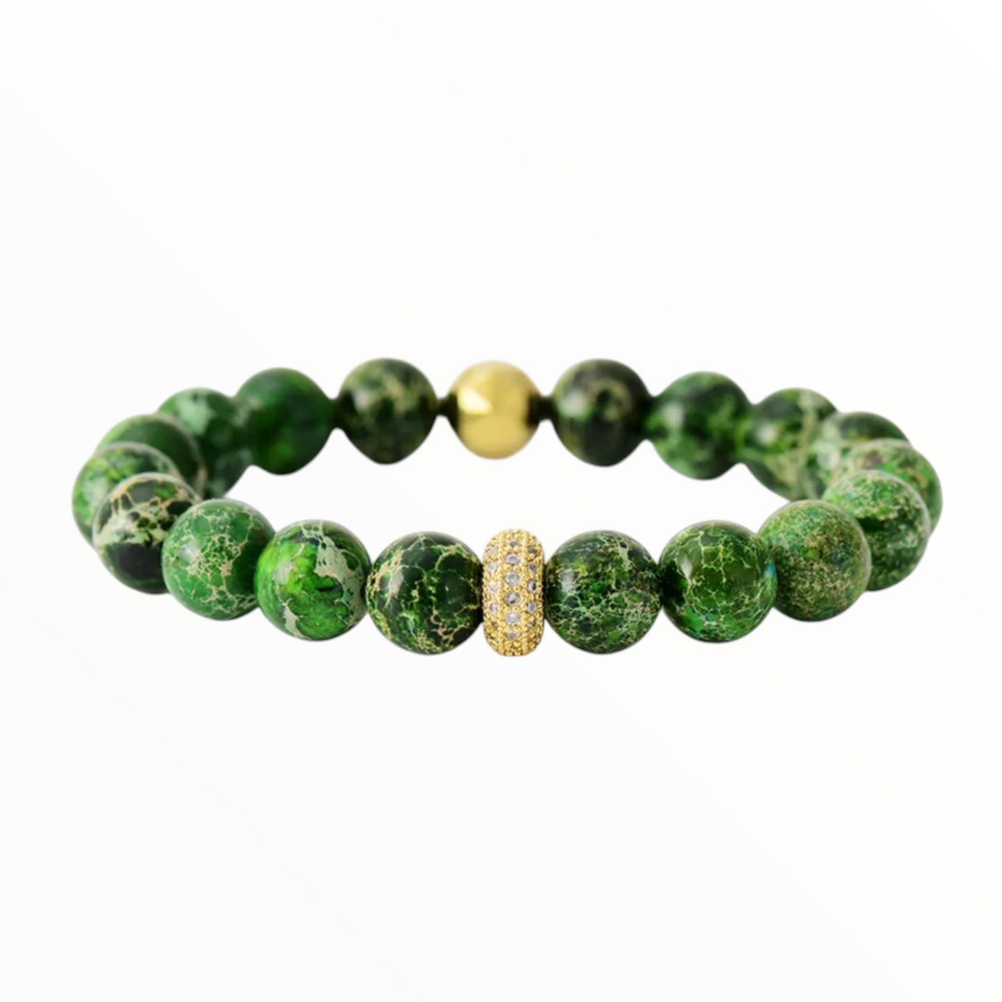 Natural Stone Beaded Bracelet