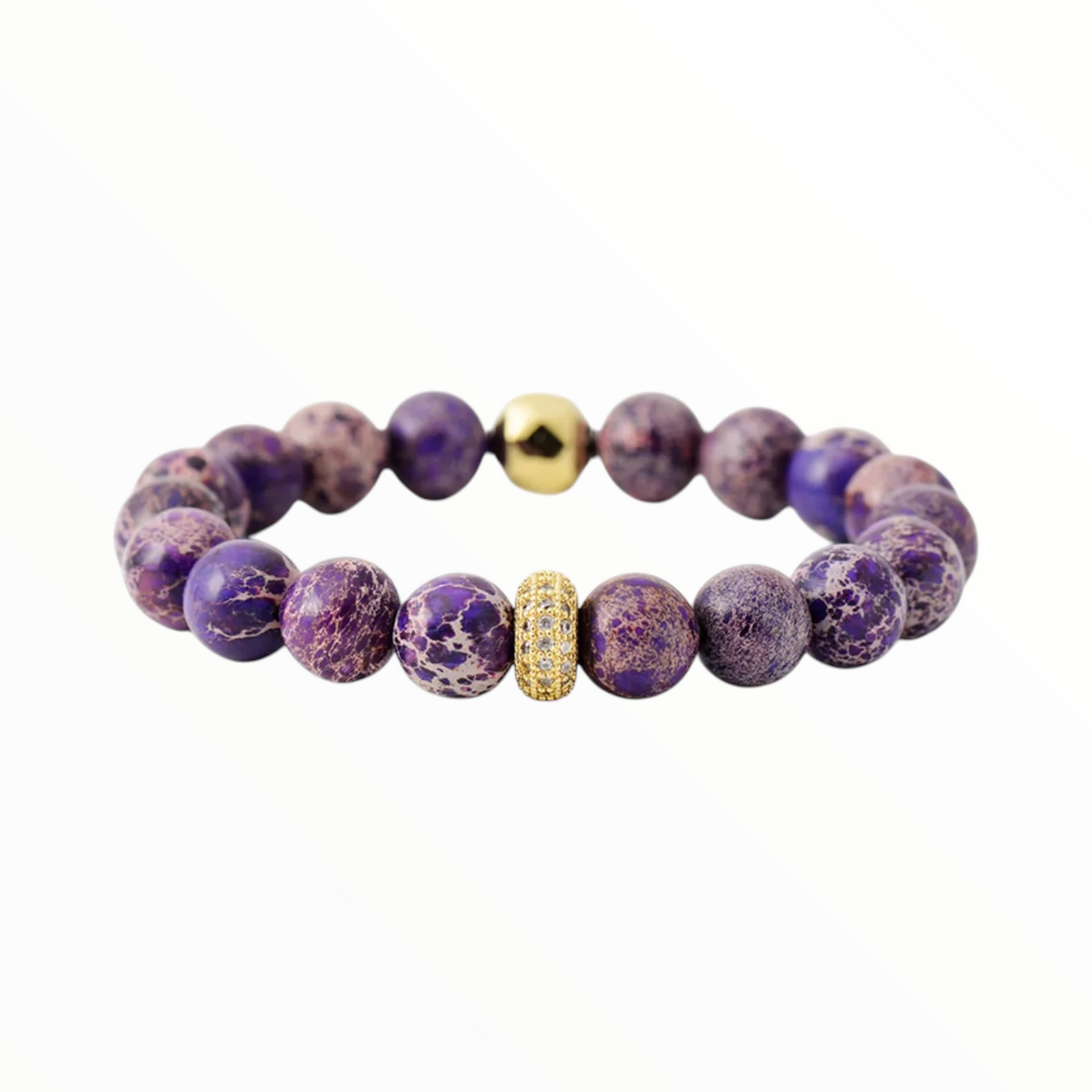 Natural Stone Beaded Bracelet